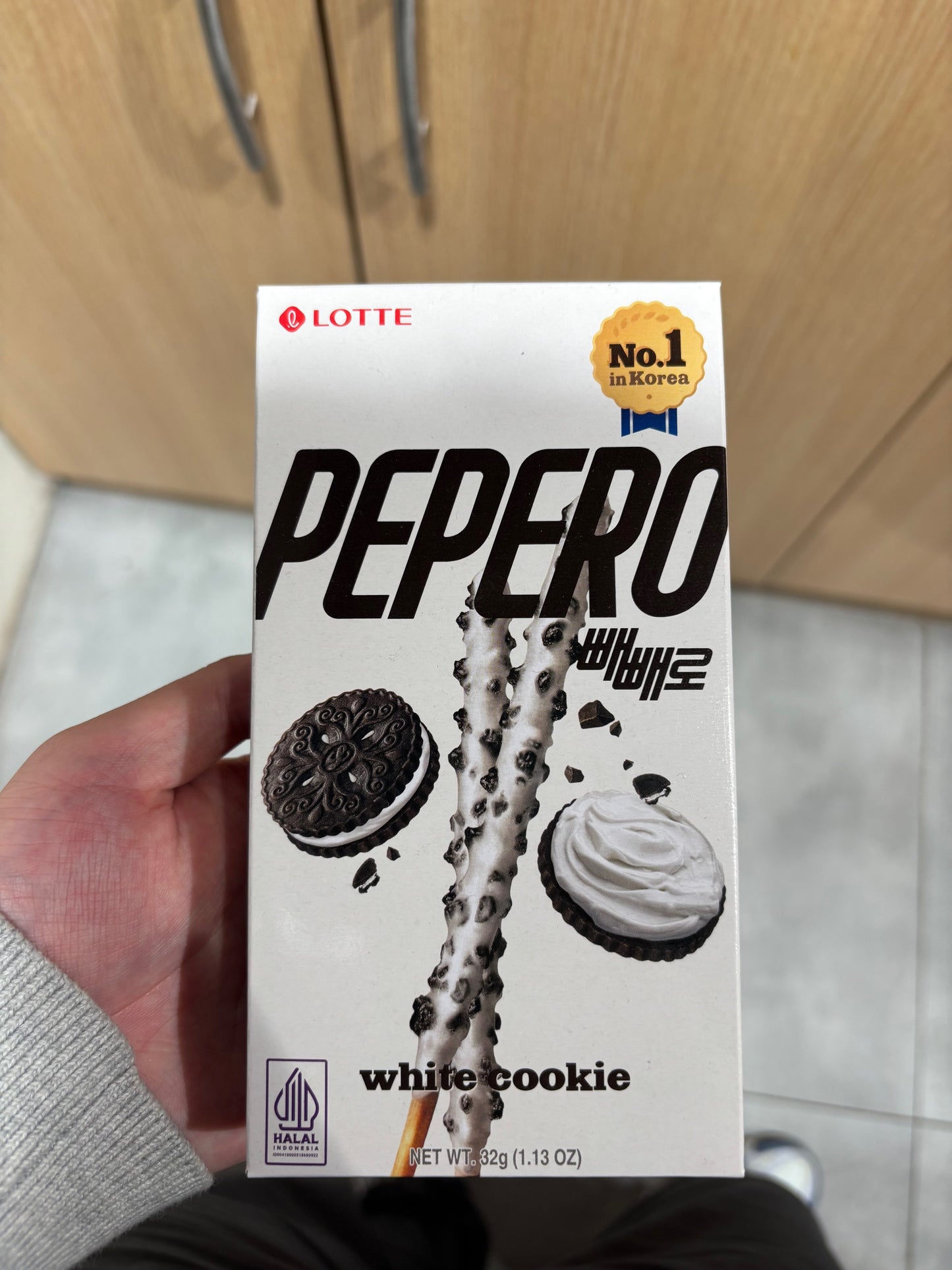 Pepero White Cookie