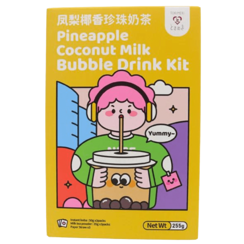 Pineapple Coconut Milk Bubble Drink Kit
