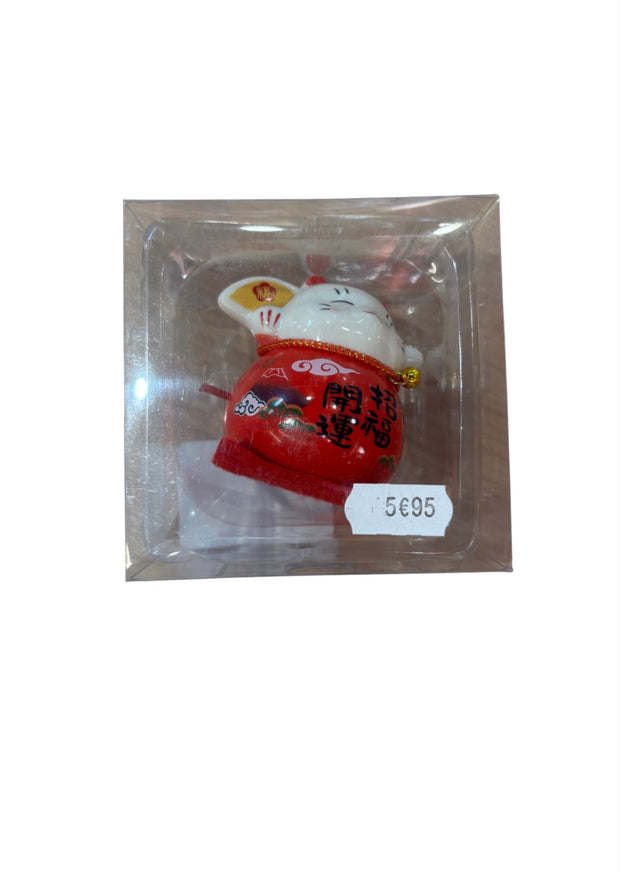 Chat chanceux japonais maneki neko de petite taille 