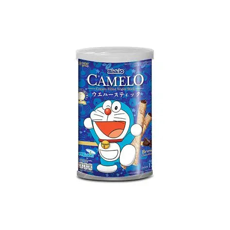 Camelo Cream Filled Wafer Stick Brownie Chocolate