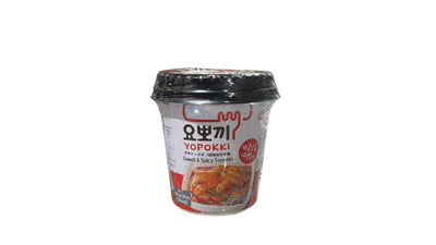 Boite de Yopokki coréen au topokki doux et épicé  de 140g