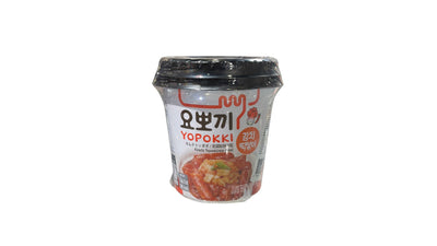 Boite de Yopokki coréen au kimchi topokki(rice cake) de 125g à réchauffer 