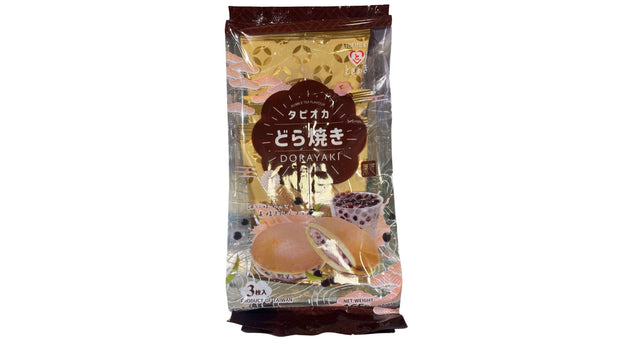 Dorayaki brioche garni au goût bubble tea de 165g pour 3 pièces