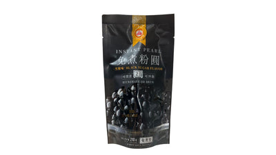 Paquet de perles de tapioca instantanées saveur sucre noir pour bubble tea