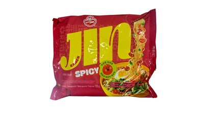 Paquet de nouilles ramen coréennes Jin Ramen saveur épicée et piquante