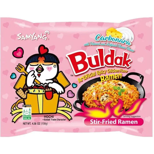 Buldak Carbonara