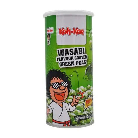 Koh-Kae wasabi flavour coated green peas
